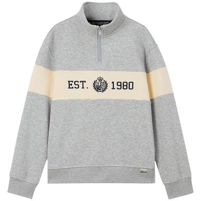 elandkids男女童学院风卫衣