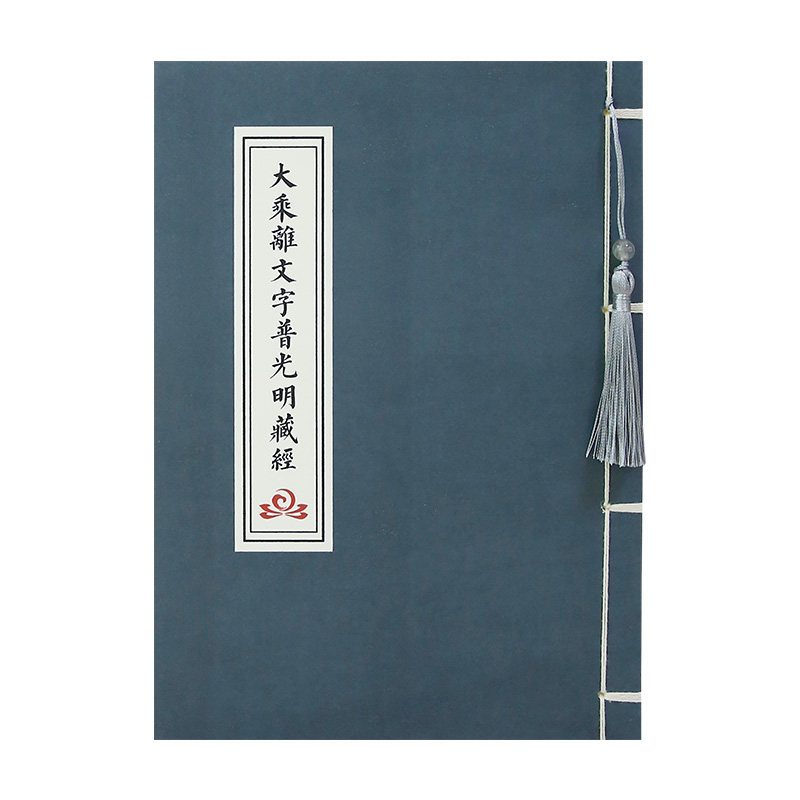 大乘离文字普光明藏经硬笔临摹练字帖精装成人静心解压抄写抄经本