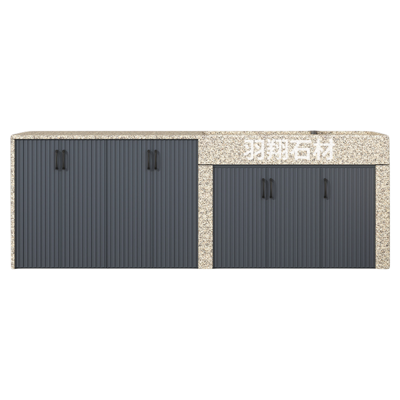 户外庭院洗手盆家用洗衣池一体台盆天然花岗岩阳台别墅自建房水槽