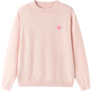 巴拉巴拉亲子装儿童针织衫男童女童纯棉毛衣春秋款童装套头上衣潮