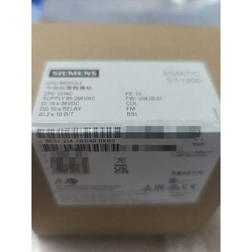 在线议价西门子S7-1200PLC，型号6ES7214-1BG40-