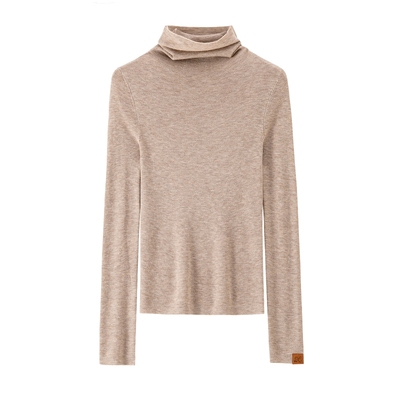 BANANACICI堆堆领打底针织衫