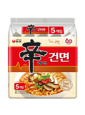韩国进口农心非油炸辛拉面不油腻