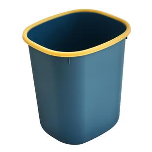 垃圾桶厨房大号无盖客厅卧室现代简约大容量长方形压圈式纸篓家用