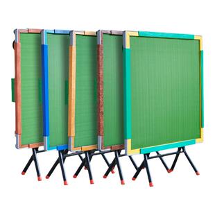 折叠手搓麻将桌宿舍户外家用钢塑手动棋牌桌麻雀台方桌