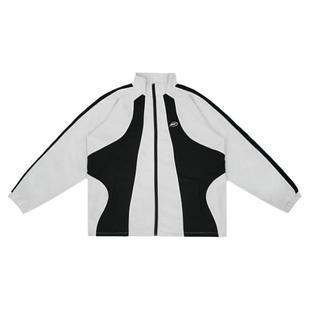 NICEID NICE外套出场服队服篮球训练服弹力防风保暖开襟长袖上衣