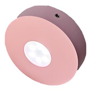 创意实木底座台灯无线充电小夜灯水晶石香薰玻璃鱼缸酒瓶发光杯垫