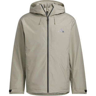 Adidas/阿迪达斯正品2025男士连帽保暖三合一羽绒内胆外套KQ5502