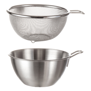 懒角落不锈钢洗菜盆家用厨房洗水果沥水篮食品级和面盆洗米淘米筛