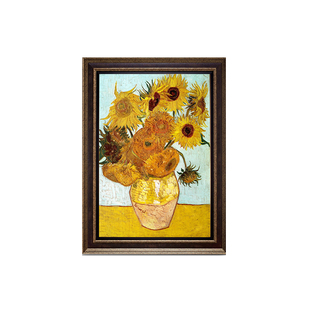 纯手绘油画定制照片代画人物肖像手工山水风景装饰画玄关过道挂画