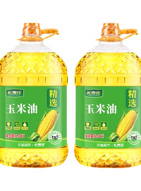 长寿花非转基因食用油6.08L×2桶