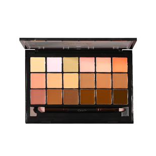 carmela卡梅拉18色遮瑕膏泪沟提亮遮瑕脸部痘印修容修红新手遮瑕