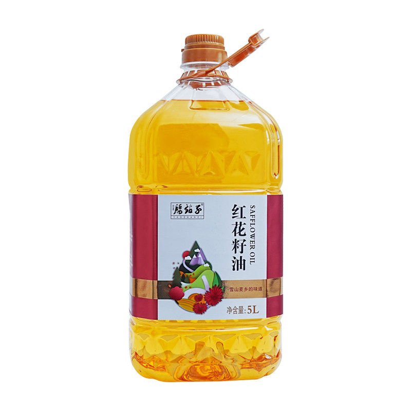 新疆物理压榨精纯腰站子红花籽油