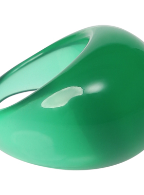 女树脂日系夸张感清透戒指