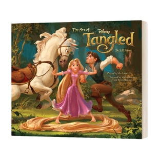 英文原版 魔发奇缘电影设定画集 The Art of Tangled 英文版 进口英语原版书籍