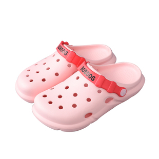 男童凉拖鞋10岁中大童防滑2023新款巴布豆儿童洞洞鞋沙滩凉鞋女夏