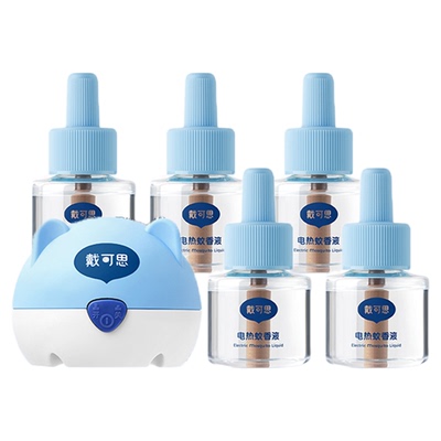 戴可思电蚊香液无烟无味高效驱蚊