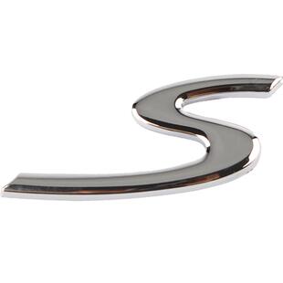 适用于保时捷718 S车标卡宴911卡曼macanS尾标 帕拉梅拉改装字S标