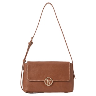 VH女包枝禾休闲小包2025新款头层柔软植鞣牛皮小众斜挎手提单肩包