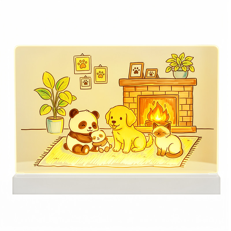 【儿童生日礼物】充电发光画板