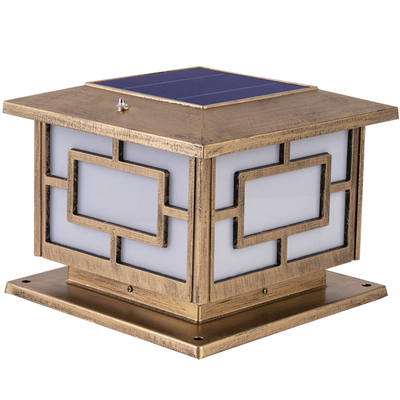 太阳能围墙庭院门墩柱头灯