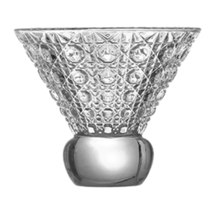 ins风高颜值日式矮脚马天尼杯家用冰美式咖啡杯宝石纹鸡尾酒杯子