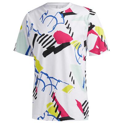 Adidas/阿迪达斯官方正品 Matchpoint 三叶草男子运动T恤 FM1550