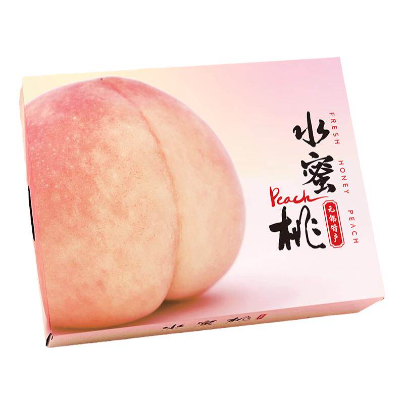 新款高档水蜜桃包装盒无锡阳山奉化桃子礼品盒手提水果礼盒空盒子