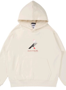 Staple x Randomevent “七巧板”潮牌联名高街时尚连帽套头卫衣