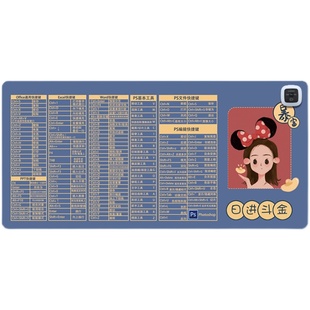 鼠标垫加热垫桌面冬天超大办公室学生电脑暖手取暖垫定制保暖桌垫