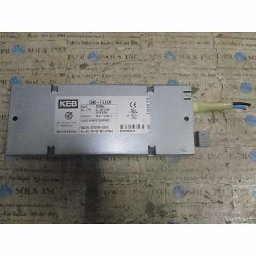 KEB07E5T600063EMC过滤器单元240VAC8Amp5060Hz3K3T45C*已测试*
