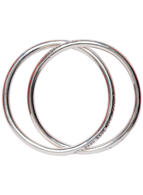 玄真文化足银乾坤圈刻字手镯手串