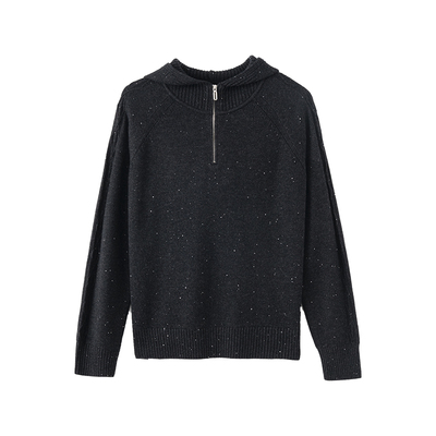 春竹100%绵羊毛女士羊毛衫