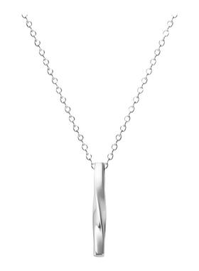 网红螺旋项链ins极简风吊坠男生