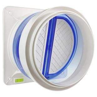 厨房抽油烟机止回阀烟道止逆阀排烟管高密封防倒灌串味通用免打孔