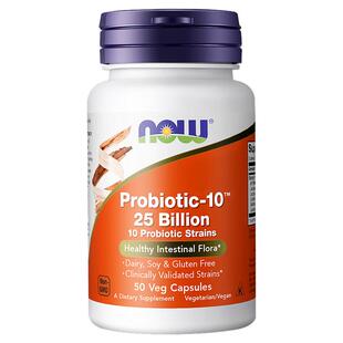 NOWFoods肠爽益生菌成人肠胃健康肠道乳酸菌益生元诺奥美国进口