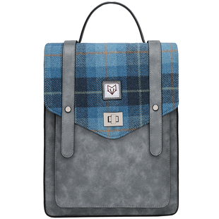 学院风皮质双肩包女款2025新款高级感小众不撞款背包日常通勤百搭