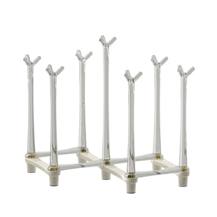 伸缩杯子收纳架倒挂沥水杯架家用茶水玻璃杯挂架咖啡马克杯置物架