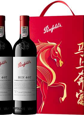 奔富BIN407澳洲进口红酒礼盒装