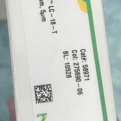 议价58971色谱柱柱芯SUPELCO SIL LC-18-T HPLC 25cm4.6mm 5μm全
