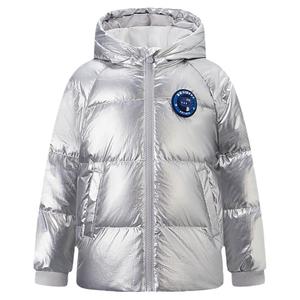 波司登儿童羽绒服男童宝宝羽绒服短款加厚亮面免洗小恐龙造型