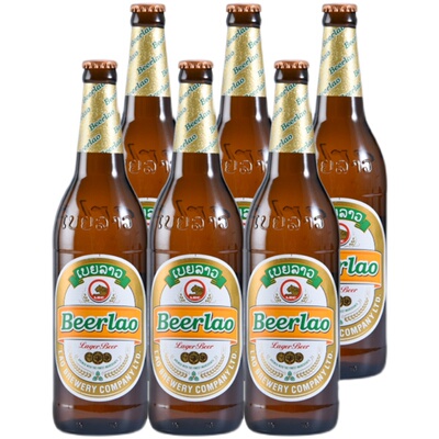 6瓶装老挝进口640ML啤酒原装