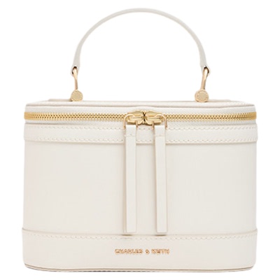 CHARLES&KEITH简约手提珠宝盒包