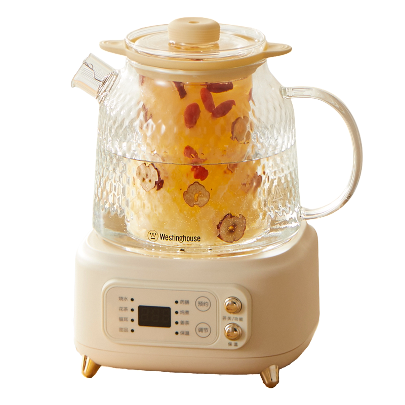 西屋全玻璃养生壶家用多功能水壶