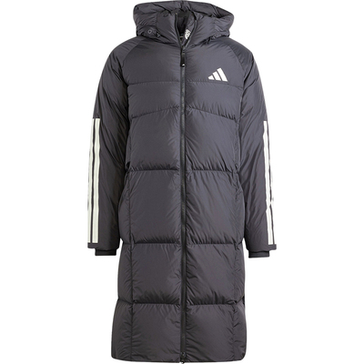 阿迪达斯男士保暖连帽羽绒服