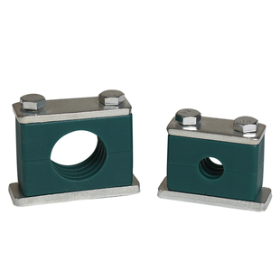 塑料管夹重型油管液压管夹船用管夹固定夹子6 12 25 30 42mm管卡