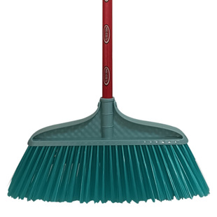 木杆塑料扫把工厂家用单个教室大号硬粗毛笤帚户外老款扫帚水包