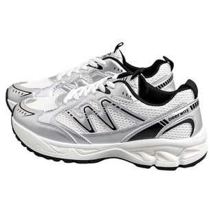 德尔惠老爹鞋女款2026新款秋季透气网面休闲鞋百搭轻便厚底运动鞋