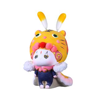 吉兔坊森林狂欢夜盲盒泥塑摆件儿童生日礼物送男女孩子特色风礼品