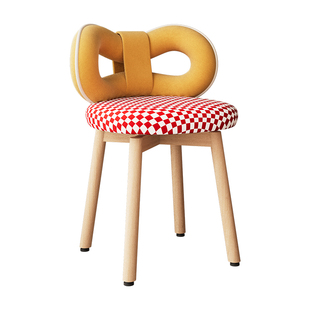 美甲凳子顾客美甲师专用椅子久坐舒适客椅靠背美甲店等位椅沙发椅